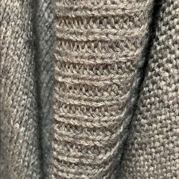 Calvin Klein Jeans sweater SZ L gray asymmetrical - Picture 3 of 8